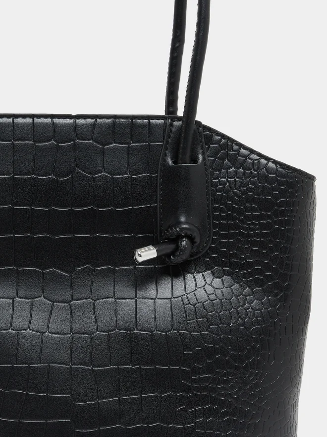 Styli Styli Snake Skin Textured Shoulder bag