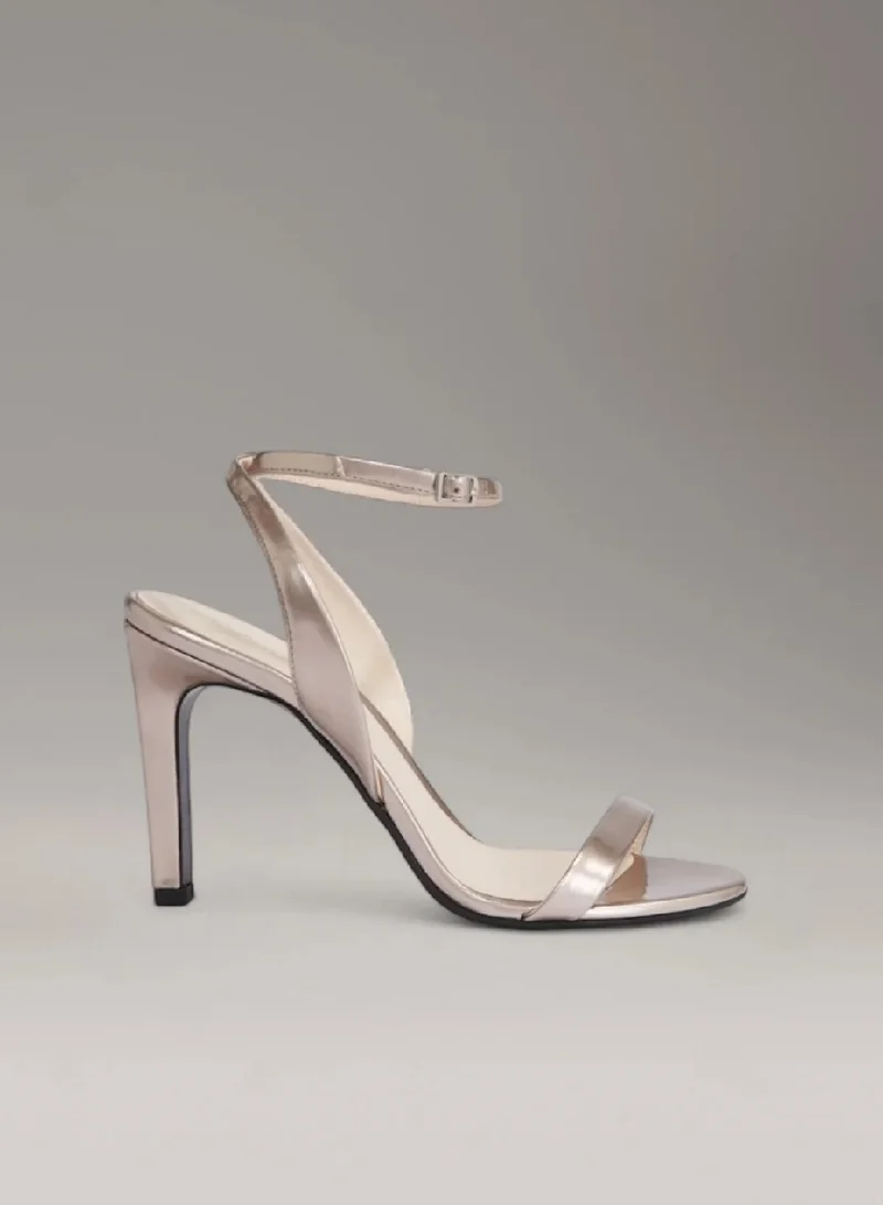 CALVIN KLEIN Leather Stiletto Sandals