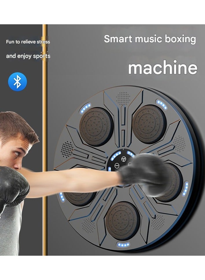 Eworld Smart Boxing Music Machine with Bluetooth and LED Lights, Wall Mounted Rhythm Trainer for Home Fitness, Full-Body Workout & Entertainment for Adults and Kids  - Image 2