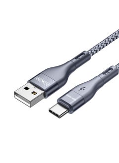 DUZZONA DUZZONA A8 2.4A USB to USB-C/Type-C Charging Data Cable, Length:1m  - Image 2