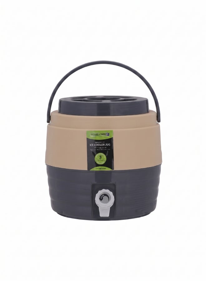 Royalford Carry Cool Plus, Durable Tap, RF10487 | PU Foam Insulation | Easy to Carry Handle | Ideal for Home/ Office/ Shop & More| Reusable| Easy to Carry Handle Assorted - Image 1