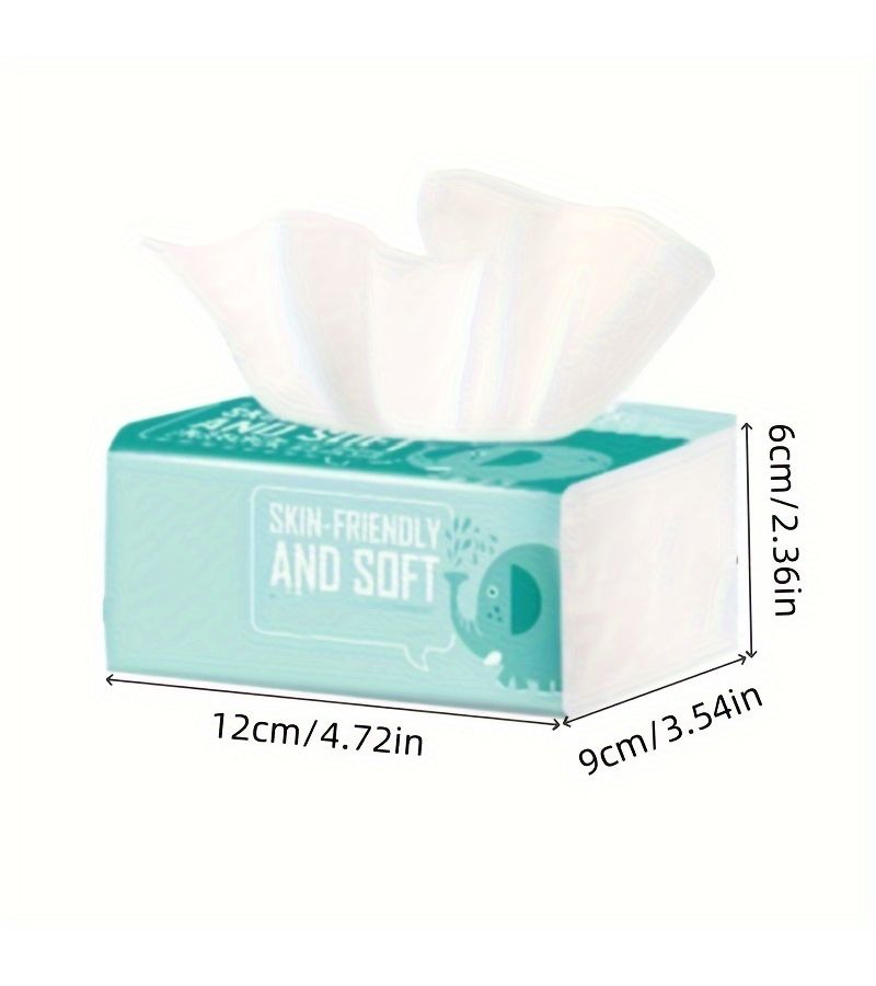 A Pack Of 100 Napkins Essential Tissues For Home Office And Dining Made From High Quality Virgin Wood Pulp Clean Hygienic Papers With Easy Tear Strip Dispensing - Image 3