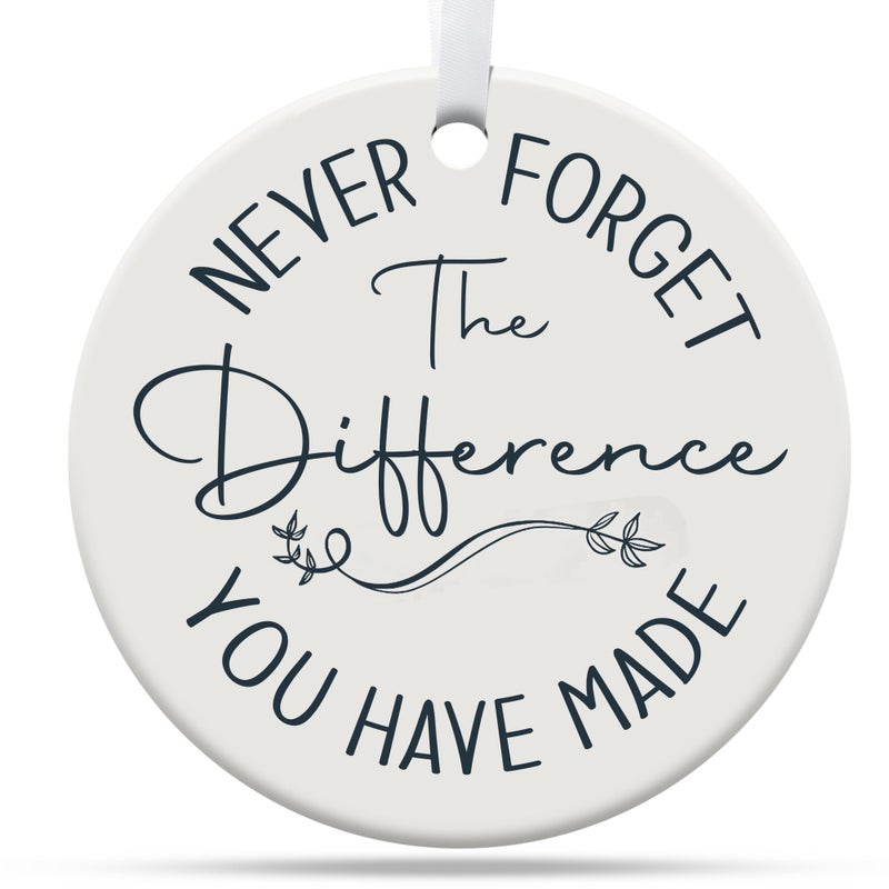Thank You Gifts Nurse Gifts for Women Appreciation Gifts Coworker Teacher Boss Friend Nurse Christmas Ceramic Ornament