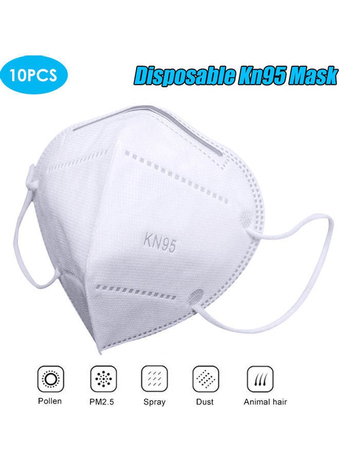 NIBEMINENT 10-Piece Disposable Face Mask - Image 1