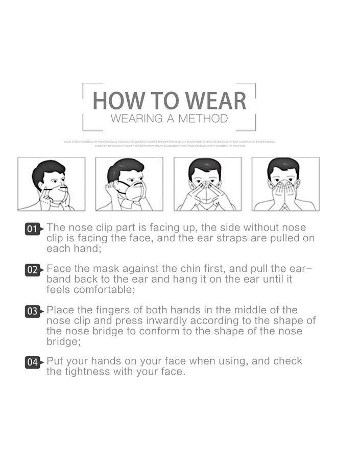 NIBEMINENT 10-Piece Disposable Face Mask - Image 5