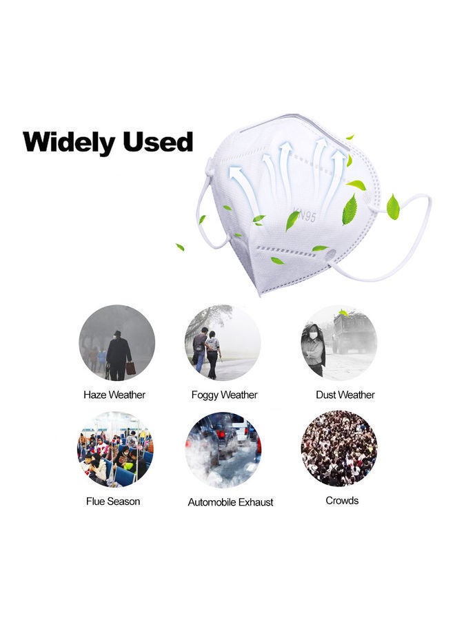 NIBEMINENT 10-Piece Disposable Face Mask - Image 2