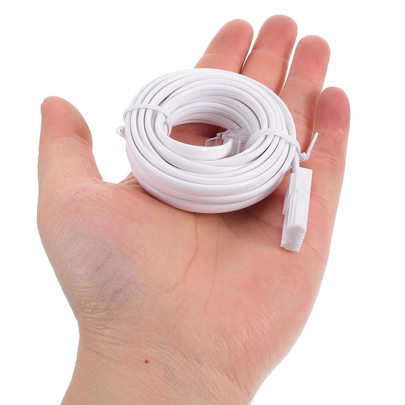 DECHOUS British Phone Wire 3 Meter Landline Cable Extension Cord for Home Office Fax Modem Telephone Cord for Landline Connection - Image 4