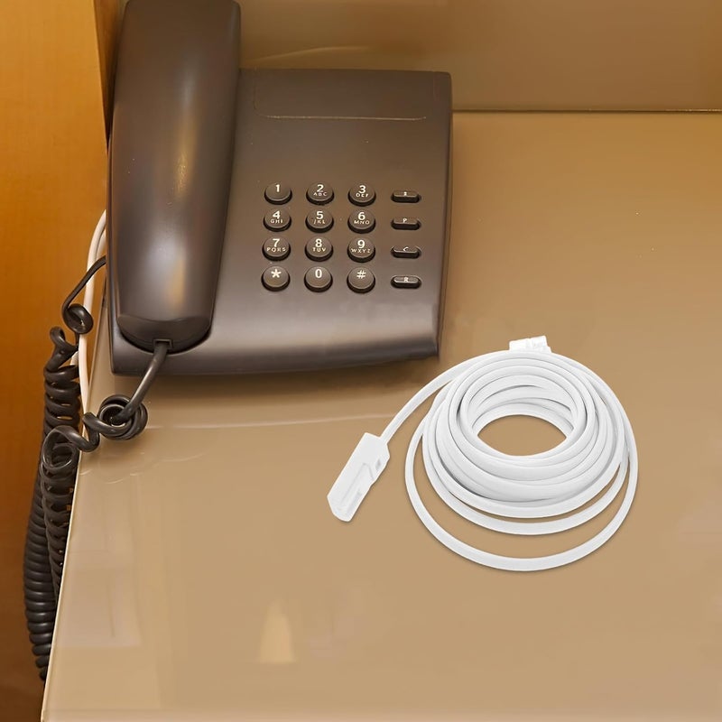 DECHOUS British Phone Wire 3 Meter Landline Cable Extension Cord for Home Office Fax Modem Telephone Cord for Landline Connection - Image 5