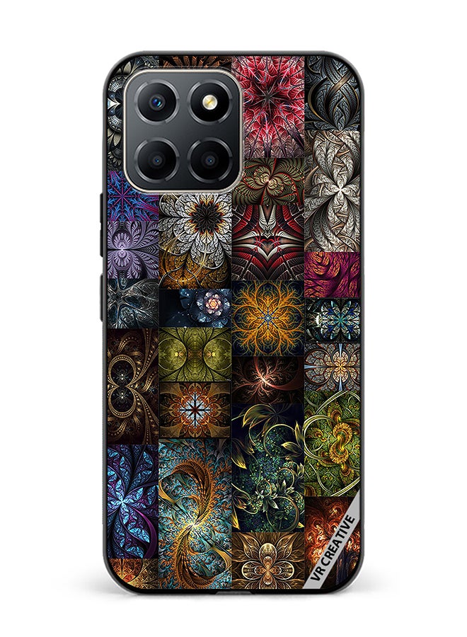 VR CREATIVE Protective Case Cover For Honor X6 30 Mind Blowing Pieces Of Algorithmic Fractal Art Design Multicolour - Image 1