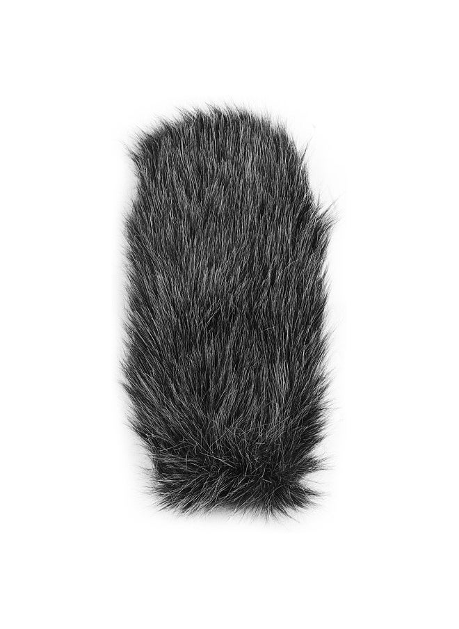 Generic On-camera Microphone Furry Windscreen Mic Windshield Cover  Compatible with RODE VideoMic GO/ TAKSTAR SGC-598 Microphones  - Image 1