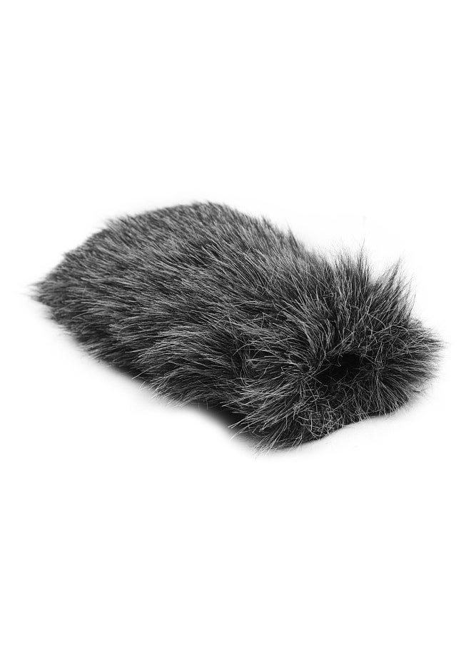 Generic On-camera Microphone Furry Windscreen Mic Windshield Cover  Compatible with RODE VideoMic GO/ TAKSTAR SGC-598 Microphones  - Image 4