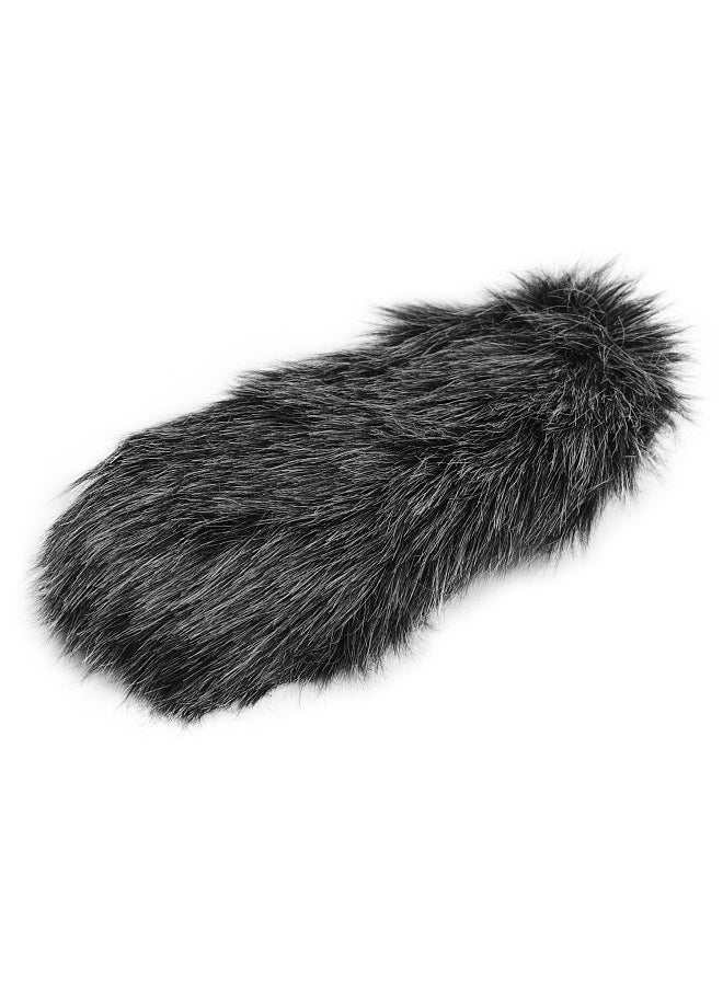 Generic On-camera Microphone Furry Windscreen Mic Windshield Cover  Compatible with RODE VideoMic GO/ TAKSTAR SGC-598 Microphones  - Image 2