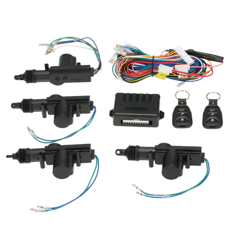 Universal Car Door Lock Keyless Entry System Remote Central Control Locking Kit with Trunk Release Button - Image 3