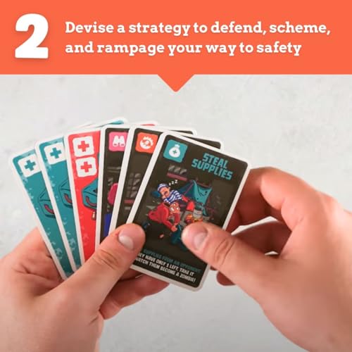 Ridley's Ridley’s Selfish: Zombie Edition Card Game – Easy to Play Party Game for Groups – Ideal for 2-5 Players, Ages 7+ – Makes a Great Gift Idea - Image 4