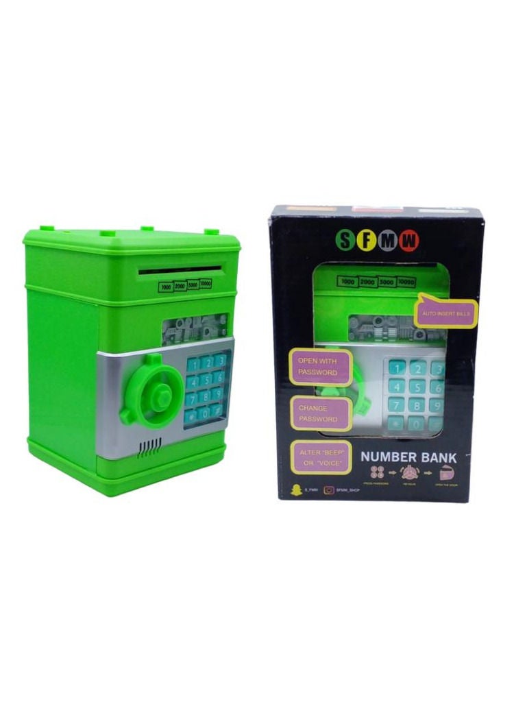 إس أف إم دبليو حصالة إلكترونية لحفظ النقود المعدنية مصنوعة بجودة ممتازة - Image 1