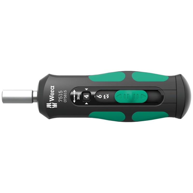 Wera 7515 KRAFTFORM SCREWDRIVER,2-6 NM,1/4"X2.0 - Image 1