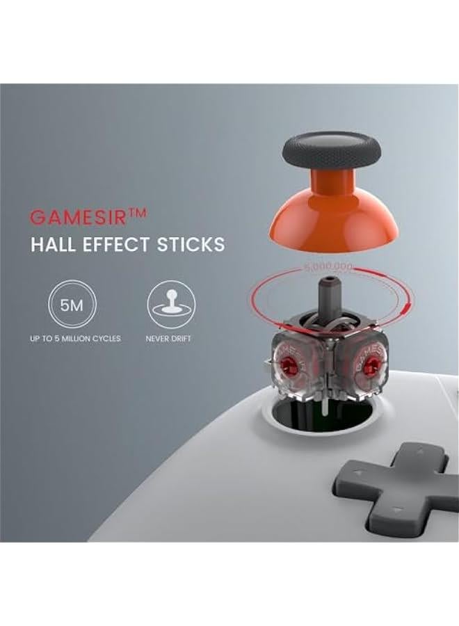 Nova Lite 2.4g Wireless Controller for Windows PC, iPhone, Android, Switch  Steam Deck, Bluetooth Controller Gamepad with Hall Effect Trigger,Turbo,Rumble Vibration (Blue) - Image 5