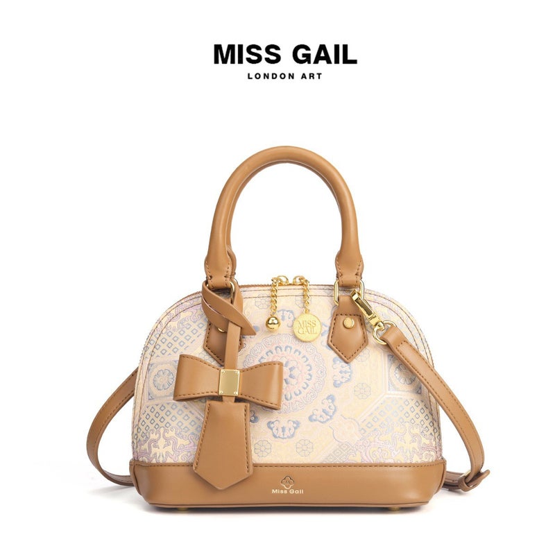 Miss Gail PU Shell-Shaped Crossbody Shoulder Bag