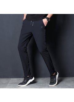 2024 New Spring versatile casual pants men's loose straight quick-drying pants sports Korean slim fit trendy trousers