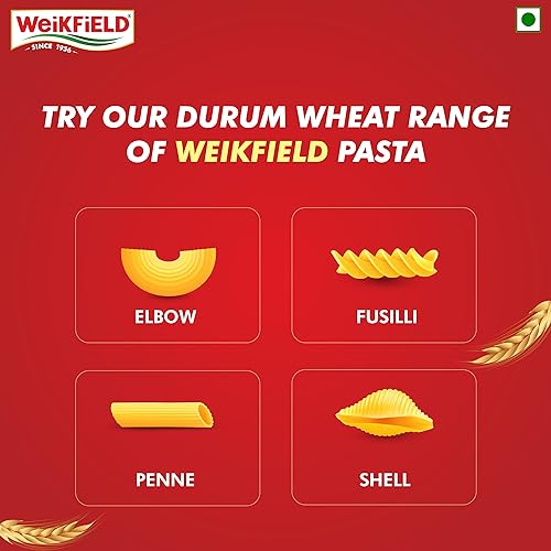 Weikfield Spaghetti Pasta 400g Pouch | Healthy Pasta Made With 100% Durum Wheat Semolina | No Maida | Rich in Protein & Fibre | Non-Sticky | 100% Vegetarian - Image 5