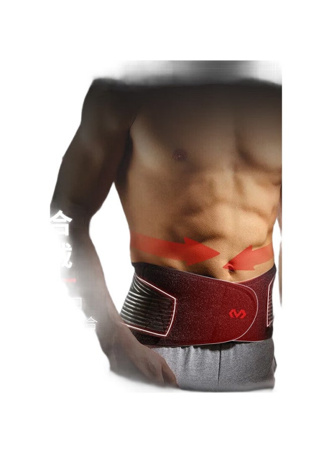 McDavid High-Elastic Lightweight Breathable Support Sports Waist Support Belt For Fitness, Squats, Basketball, Badminton, Protective Gear, Waist Support 493, Size M - Image 3