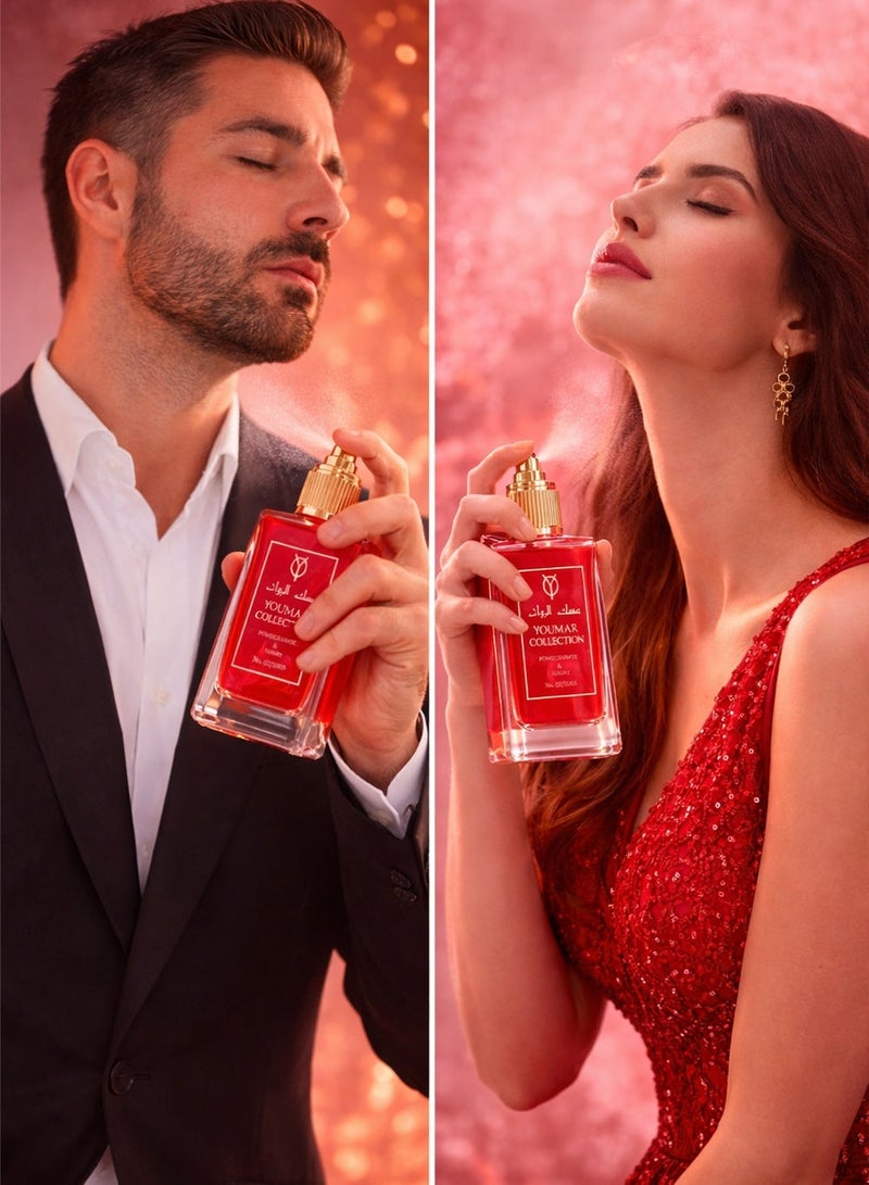 Youmar Collection Pomegranate Musk No. 0003 Luxury Musk Perfume for Men & Women – Long-Lasting Unisex Fragrance with Musky, Floral & Citrus Fresh Notes - Image 4