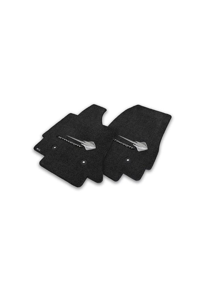 Lloyd Mats C7 Corvette Stingray Floor Mats with Emblem - Black