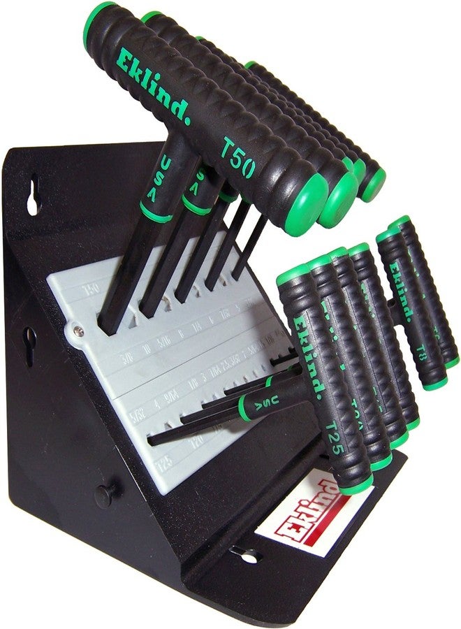 إكليند تول مفتاح EKLIND 68692 Power-T بمقبض TORX star - مجموعة من 11 قطعة T6-T50 (عمود 6 بوصات) مع حامل - Image 1