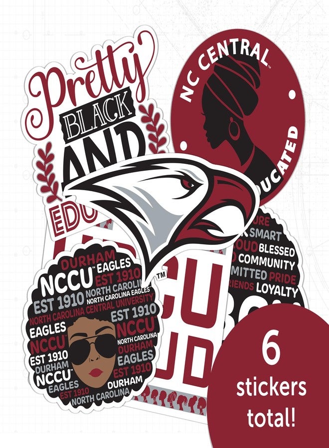 Desert Cactus North Carolina Central University Sticker NCCU Eagles Sticker Vinyl Decals Laptop Water Bottle Car Scrapbook (T2 HBCU-C) - Image 5