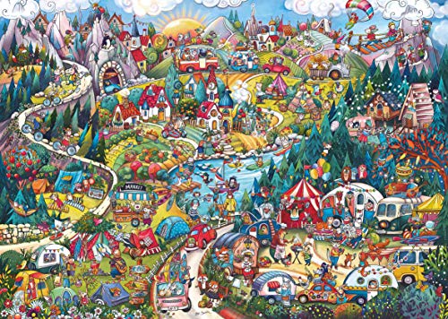 Heye Go Camping 2000 Piece Jigsaw Puzzle - Image 5