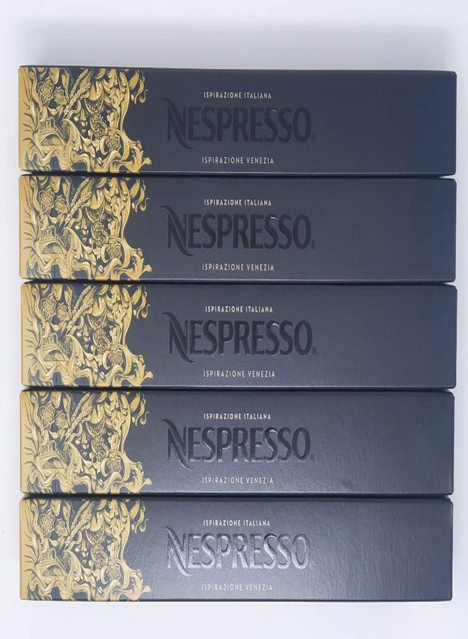 Nespresso Venezia Coffee 50 Capsules - 5 Stick - Image 1