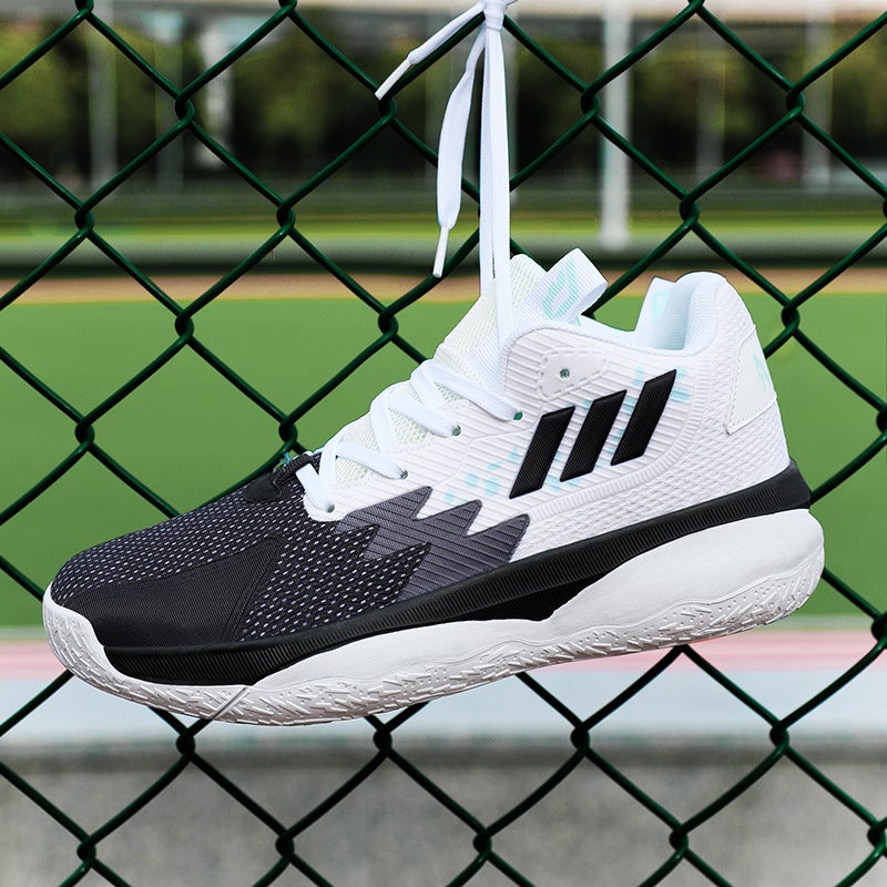 Basketball Shoes Putian Lilad 8 Summer Cement Kaxing Children'S Practical Wear-Resistant Sneakers Student Friction Sound Shoes - Image 1