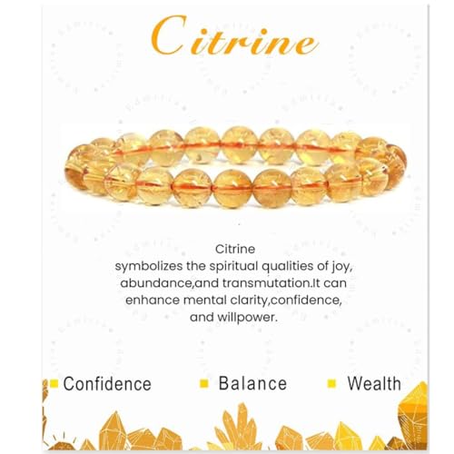 EDMIRIA 7 Day Bracelets | Day wise Healing Meditation Crystal 8mm Gemstones Bracelet for Men & Women (7 day Bracelets) - Image 3