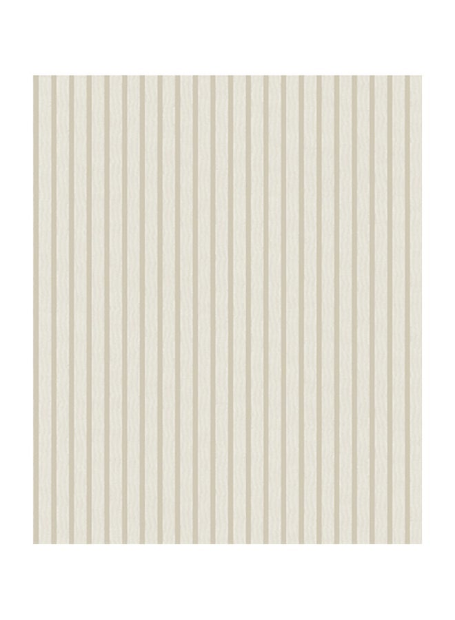 NIBEMINENT Decorative Non-Woven Wallpaper Beige 53 x 1000cm - Image 1