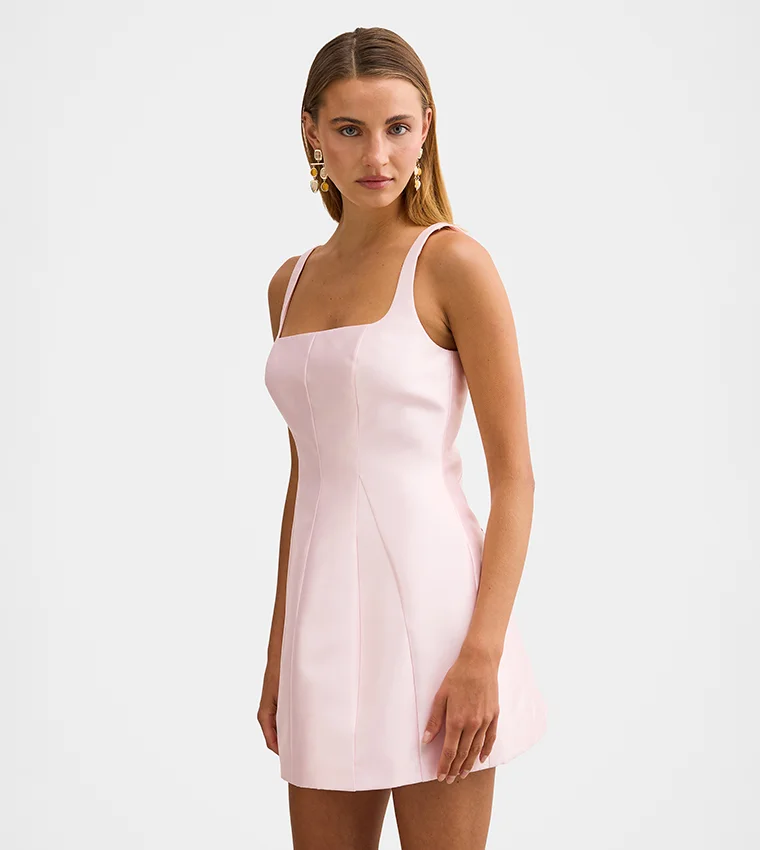 فورايفر نيو Kaitlyn Structured Satin Mini