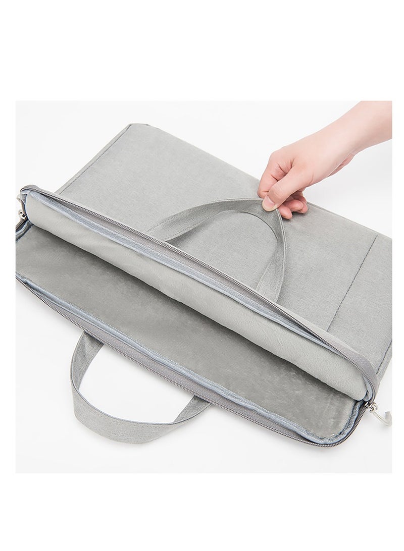 MIXDE 15.6 Inch Laptop Bag Lightweight Computer Bag Travel Business Briefcase Water Resistance Shoulder Messenger Bag for Men and Women Work Office - Image 4