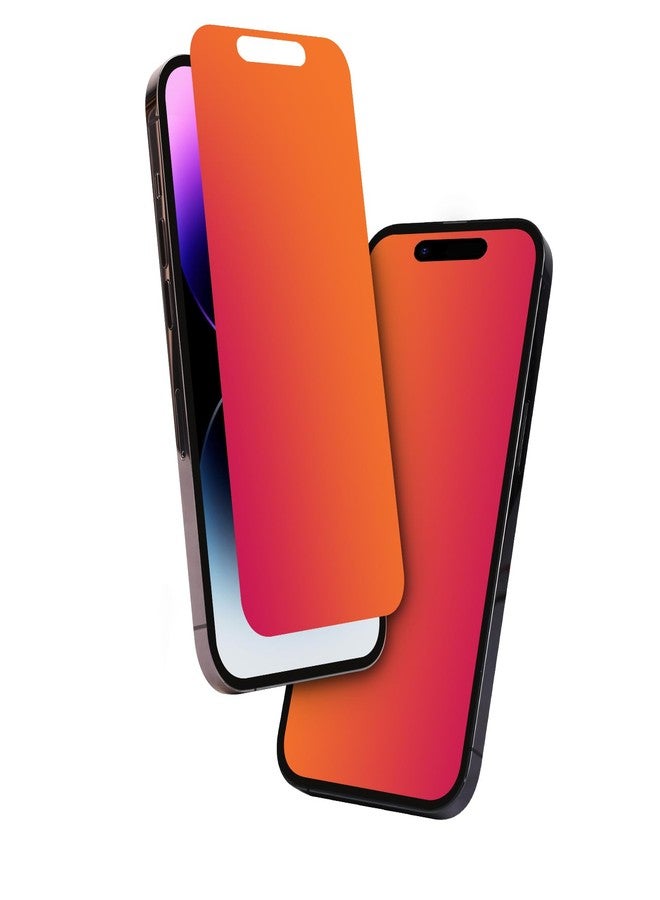 JIEYKJO واقي شاشة الخصوصية من JIEYKJO لهاتف iPhone 16 Pro Max (6.9 بوصة) - غشاء مرن، ألوان متدرجة، مضاد للضوء الأزرق، مضاد للوهج، فلتر للأشعة فوق البنفسجية - Image 1