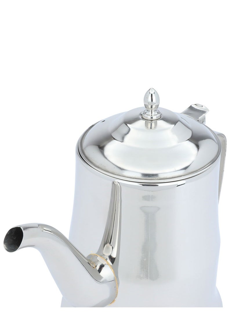 Alsaif Gallery Maxima Plain Steel Bag 3 Liter With Long Mouth  - Image 4