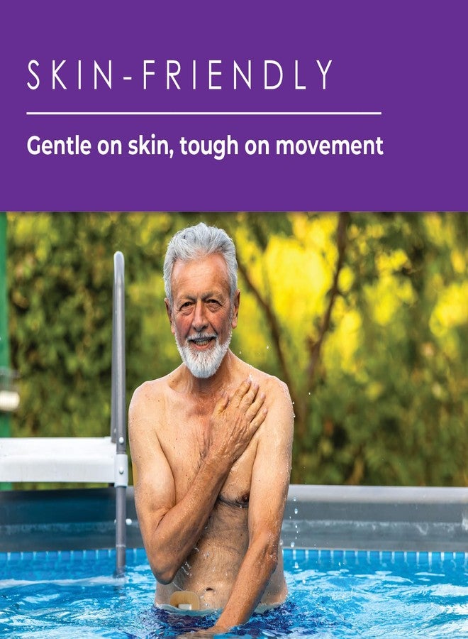 كوفر غارد لاصقة CoverGuard CGM | كبسولة إنسولين Omnipod 5 | تصميم تان بفتحة مركزية | 25 لاصقة | لاصق مقاوم للماء | مقاوم للتلف | سهلة الاستخدام والإزالة | صنع في الولايات المتحدة الأمريكية - Image 5