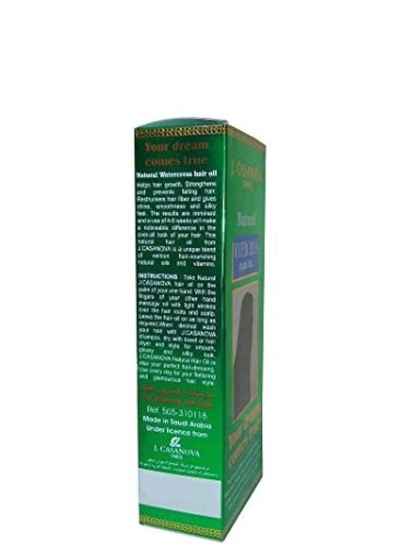 Casanova Natural Watercress Hair Oil, 210 Ml - Image 3