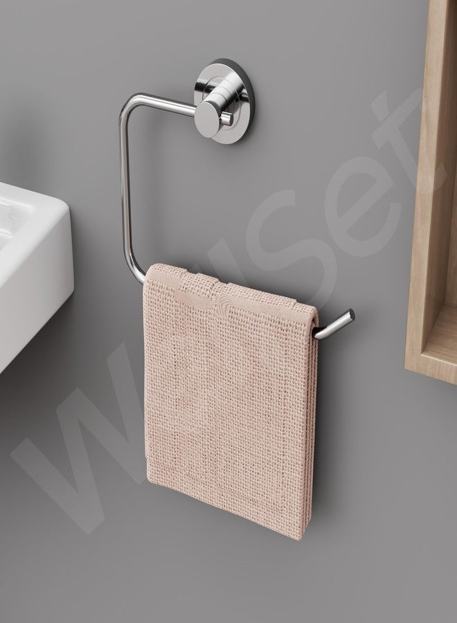 Well Set Compact Hand Towel Ring/Holder for Washbasin and Napkin Holder Stand for Kitchen(Pack of 2pcs) - Image 2