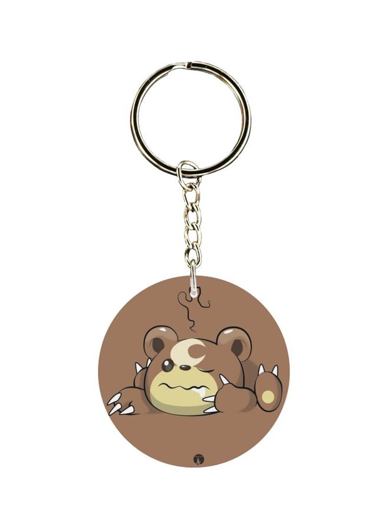 RKN Cartoon Printed Keychain
