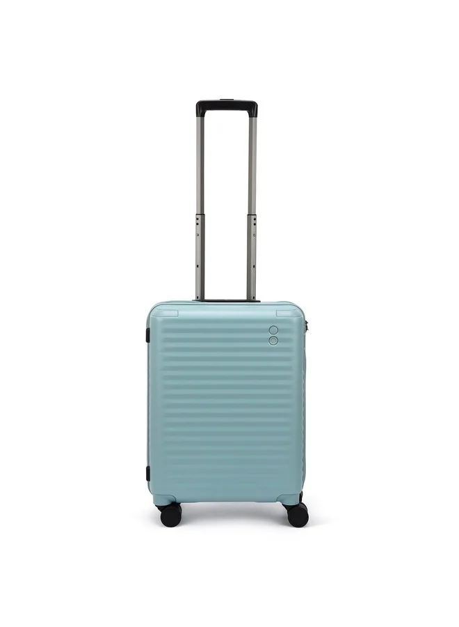 Echolac Celestra 55cm Hardcase Non-Expandable 4 Double Wheel Cabin Luggage Trolley Slate Blue - PC183XA SLATE BLUE 20