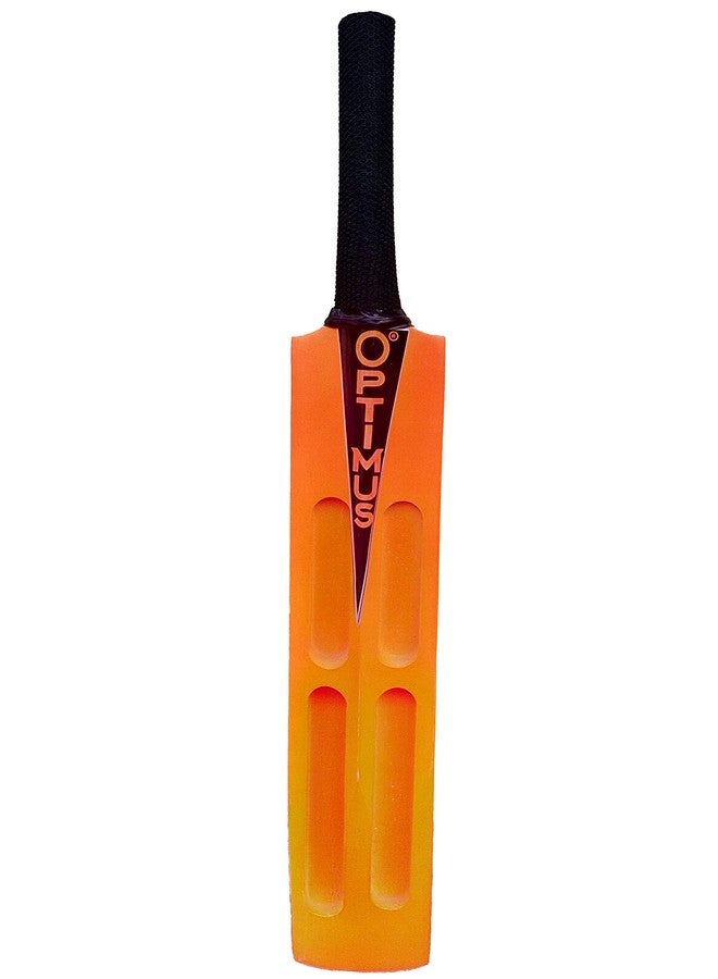 أوبتيموس مضرب كريكيت أوبتيموس® نيون سكوب مصنوع من خشب الصفصاف من ولاية هيماشال بحجم كامل مع غطاء تترون - مناسب للعب بكرات التنس/المطاط الناعمة والصلبة (غير مناسب للعب بكرات الجلد) - Image 2