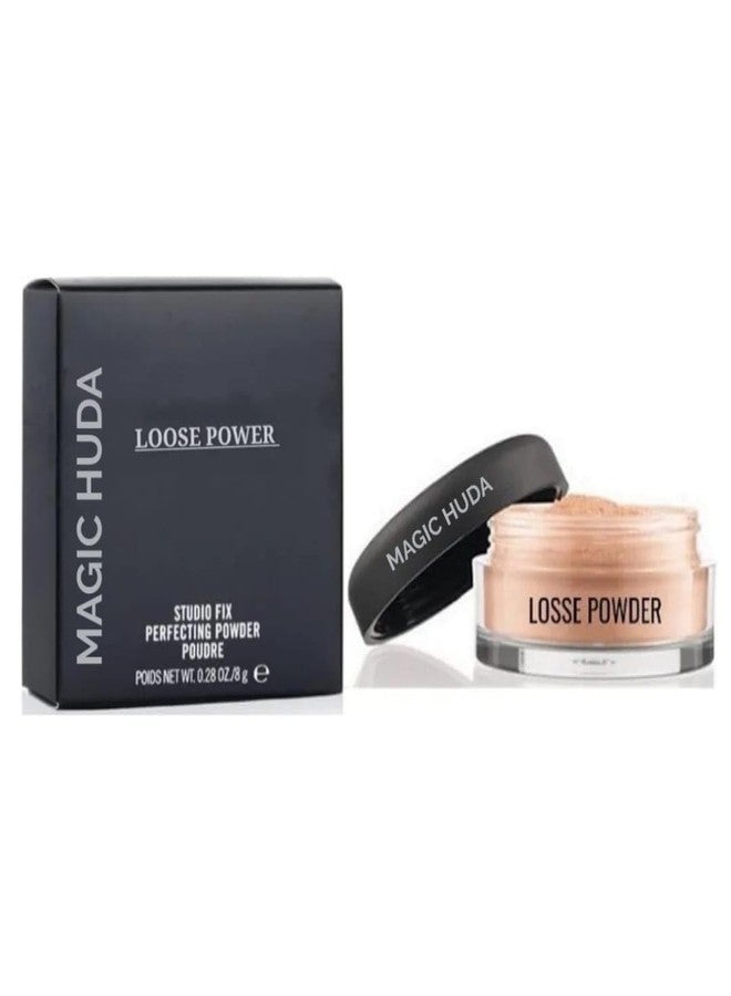 MagicHuda Magic Huda Long Lasting Compact Loose Face Powder With Blender - Image 3