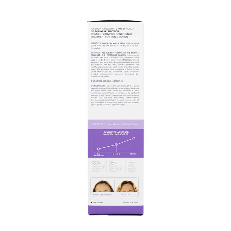 Foligain Triple Action Conditioner For Thinning Hair, Volumizing Conditioner for Women, 8 Fl. Oz. - Image 3