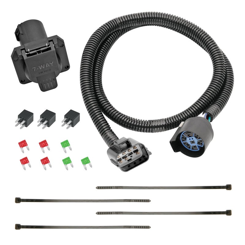 Tekonsha 118271 Tow Harness 7Way Compatable with 20132017 Buick Enclave 20132017 Chevrolet Traverse 20132016 GMC Acadia 20172017 GMC Acadia Limited