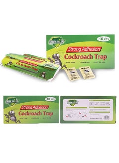 green killer صرصور بيت الصرصور الطب صرصور صندوق صرصور القاتل صرصور فخ صرصور القاتل ملصق 10 قطعة  - Image 1
