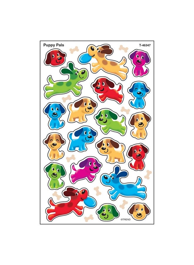 Trend Enterprises Inc. Puppy Pals Supershapes Stickerslarge 160 Ct - Image 1