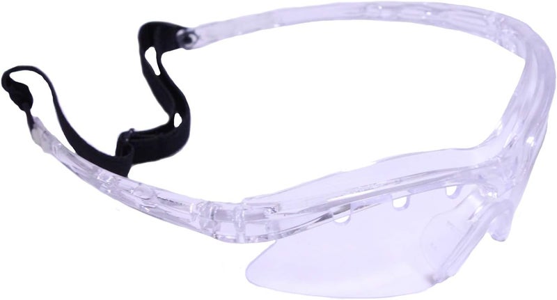 Python Racquetball Python M3 Racquetball/Squash/Pickleball Eyewear (Eyeguard) (Black and Clear Frame) - Image 2